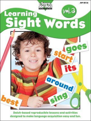 cover image of Learning Sight Words, Volume 3